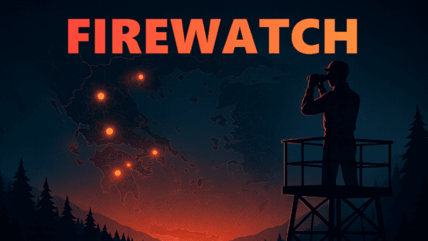χάρτης πυρκαγιών για την Ελλάδα, FIREWATCH